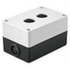 EKF Корпус КП102 пластиковый 2 кнопки белый  (1/5)