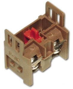 EKF Дополнительный контакт для светосигнальной арматуры NC бордовый  pbn-01-r
