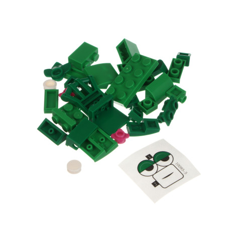 ИГРОЛЕНД Конструктор "Поющие монстрики", 8х3,5х11 см, ABS, 8 видов