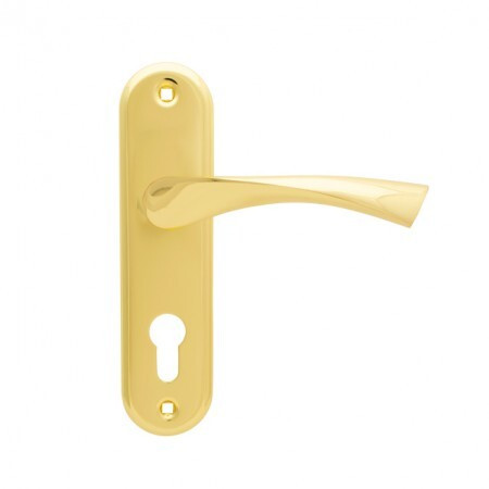 Ручки на планке Apecs HР-61,5.1023-G (золото, под цилиндр, м/о-61,5мм) д/корпуса 1000  и др.   \24