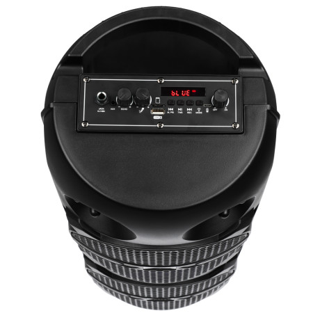 FORZA Колонка беспроводная, 20Вт,светомузыка,3600мАч,пульт,микрофон,FM,microSD,USB,ВШГ 61x25x25см