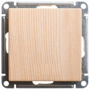 Systeme Electric W59 мех. выкл. СУ 1 кл. 10А сосна (пл.осн.) ВС110-154-7-86 (10!)