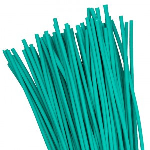 EKF термоусадка трубка ТУТ  4/2 зеленая в отрезках по 1м (уп.100м, цена за 1м) tut-4-j-1m