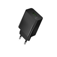 BOROFONE Зарядное устройство модель BAS72A, USB-A QC 18W, цвет: черный