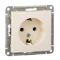 Systeme Electric W59 мех. роз. СУ 1 мест. 16А слон. к. (пл.осн., земля) РС16-154-2-86 (10!)