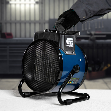 Тепловая пушка, керамический нагреватель K3, 3 режима, 230В, 1500/3000 Вт Сибртех