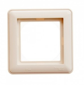 Systeme Electric W59 Aqua рамка СУ 1 мест. слон. к. IP44 КД-1Б-28 (34!)