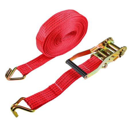 ЕРМАК / NG Стяжка груза с храповиком 230мм, 12м, шир.ленты 55мм, 5000/10000кг