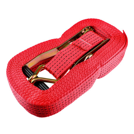 ЕРМАК / NG Стяжка груза с храповиком 230мм, 12м, шир.ленты 55мм, 5000/10000кг