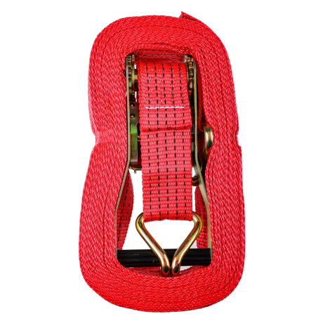 ЕРМАК / NG Стяжка груза с храповиком 230мм, 12м, шир.ленты 55мм, 5000/10000кг