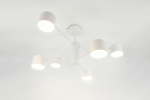 General Люстра 6GX53 50W 650х300 230V белый, металл Стеллар без пульта IP20 662341