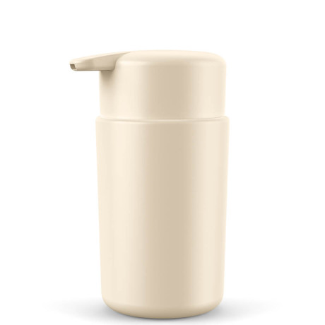 Диспенсер для жидкого мыла Flux, 250мл, бежевый, 7,5х7,5х14,5см