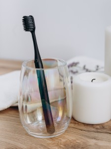 Стакан д/зубных щеток ВаннДерГласс, стекло, цвет "мыльный" пузырь" 60692 Master House