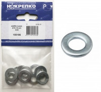Шайба оцинкованная диаметр 10 мм (10 шт BL) НАКРЕПКО 103105
