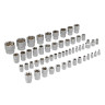 Набор инструментов, 1/4", 3/8", 1/2", Cr-V, S2, усиленный кейс, 216 предметов Stels