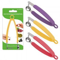 Косточковыдавливатель (кратность 6шт!!!), нерж.сталь, пластик AN53-90 Мультидом