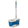Набор для уборки с отжимом и смен.насадкой тм VETTA, доп.насадка, ведро 12л, метал.отжим, пластик