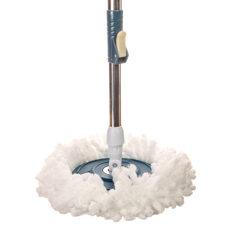 Набор для уборки с отжимом и смен.насадкой тм VETTA, доп.насадка, ведро 12л, метал.отжим, пластик