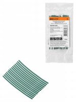 TDM термоусадка трубка ТТкНГ (3:1) 1,5/0,6 зеленая 10см (14шт/уп, цена за уп) SQ0548-2601