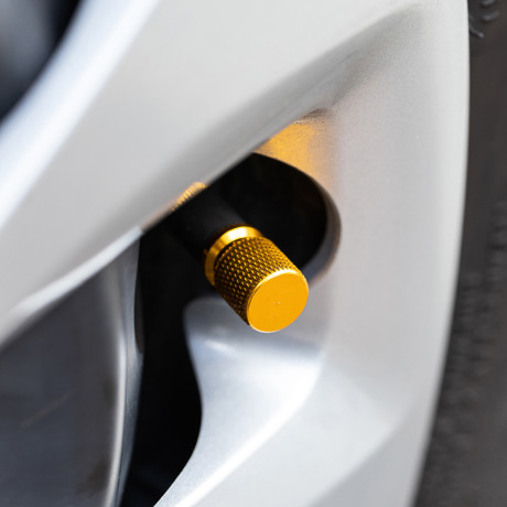 ЕРМАК Набор заглушек ниппеля 4шт., золото