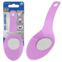 Сито-дуршлаг Лепесток 16,5*7,5см (кратность 6шт!!!) пластик, нерж.сталь VL11-76 Мультидом 810043