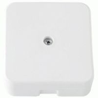 Bylectrica коробка распр. ОУ под кабель-канал с клемн. (95*95*29 мм), белый КМ-273