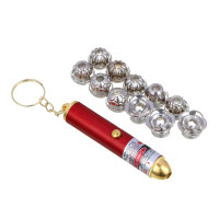 РОКОТ Фонарь-лазерная указка, на брелоке, 12 насадок, 3хLR44