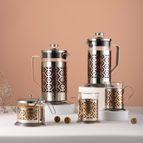 SATOSHI Гельсингфорс Френч-пресс 600мл, жаропрочное стекло