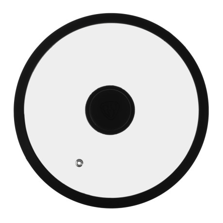 SATOSHI/BY COLLECTION Крышка стекло/силикон с ручкой, 24см