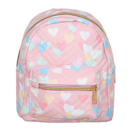 ЮL Лилита Рюкзак детский с сердечками, ПУ, 22х17х9см, 3 цвета, КЖС24-29