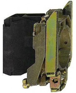 Schneider ZB4BZ101 корпус кнопки с клеммными зажимами под винт 1р d22мм