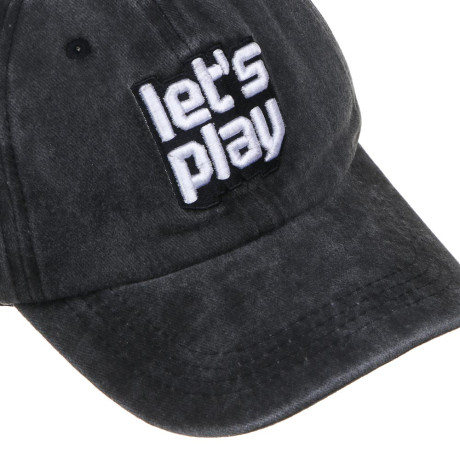 GALANTE Кепка детская, р.54, 30% хлопок, 70% полиэстер, черный, ВЛ25-04, #1