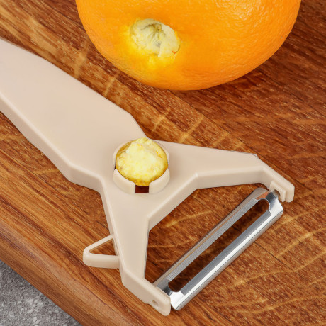 SATOSHI Овощечистка 4в1, 15х7см, нерж.сталь