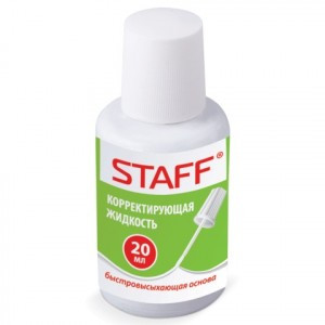 Штрих STAFF "Патриот" 20мл фл. с кисточкой, на спирт. основе, с мет. шариком, 224878