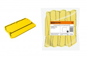 TDM Заглушка для ЗКБ 1,5/2,5 мм2 желтая (100!) SQ0822-0119