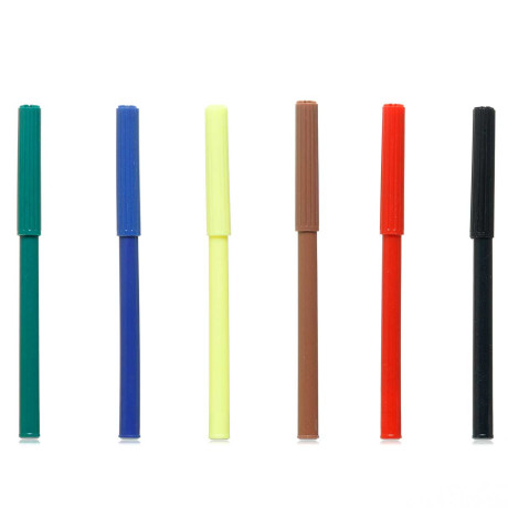 Фломастеры 18 цветов тонкие