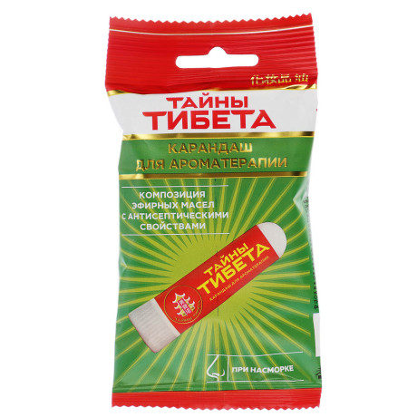 Карандаш для ароматерапии Тайны Тибета, 1шт