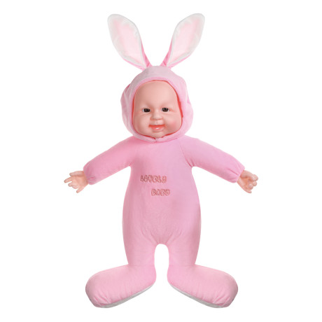 ИГРОЛЕНД Пупс с мягким телом, 50 см, полиэстер, PVC, 6 видов