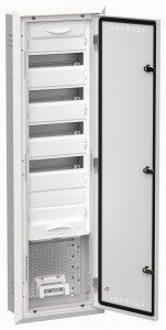 IEK TITAN 5 щит (корпус) метал. комб. ЩРв-60 (1х84) 1130х365х130 встраив бел IP30 TI5-51-V-1X084-30