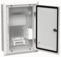 IEK TITAN 5 щит (корпус) метал. мультимедиа ЩРв-24 (505х365х130) навесной бел IP30 TI5-51-V-024-30