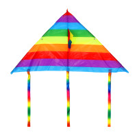 SILAPRO Воздушный змей "Радужный треугольник", 90см, нейлон