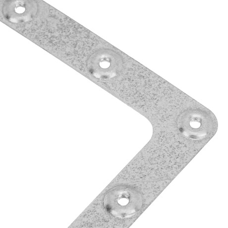 Уголок оконный, 1.2 мм, 100 х 100 мм, цинк Сибртех