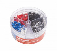 Rexant набор втулочных наконечников НШВИ (0,5мм2, 0,75мм2, 1мм2, 1,5мм2, 2,5мм2) в боксе, 08-1910