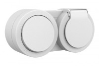 OVIVO XONE Роз. ОУ 1 мест. (земля, крышка) + Выкл. ОУ 1 кл. белый 406-010000-923