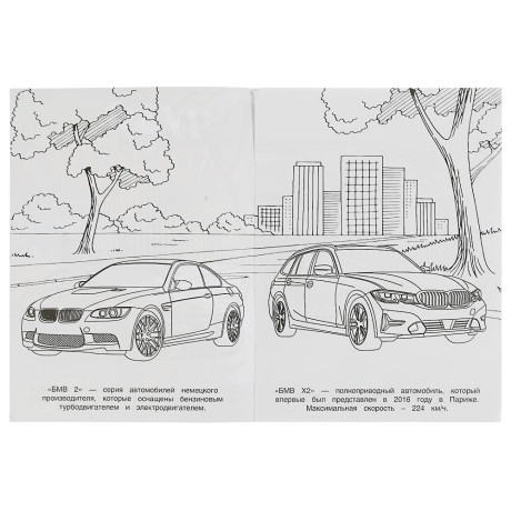 УМКА Раскраска "Чудо-раскраска", бумага, 21,4х29 см, 8 стр., 10 дизайнов