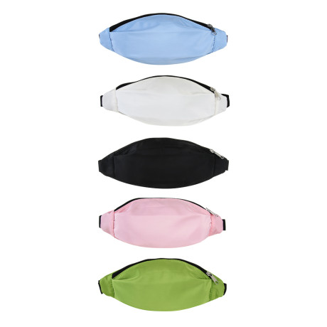 Сумка-банан тм ЮL Глобикс, 100% полиэстер, 31х12см, 5 цветов, КЖС24-16