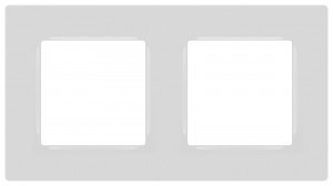 ЭРА 12 рамка СУ 2 мест. Классик, белый 12-5202-01