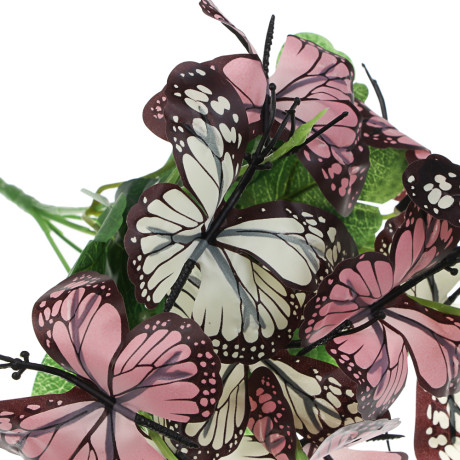 Букет искусственный тм LADECOR бабочки, 28 см