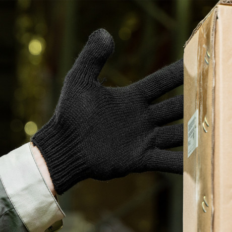 Перчатки трикотажные, акрил, 7 класс