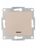 Lezard KARINA мех. выкл. СУ 1 кл. 10А инд. крем (корп. ABS) 707-0388-111